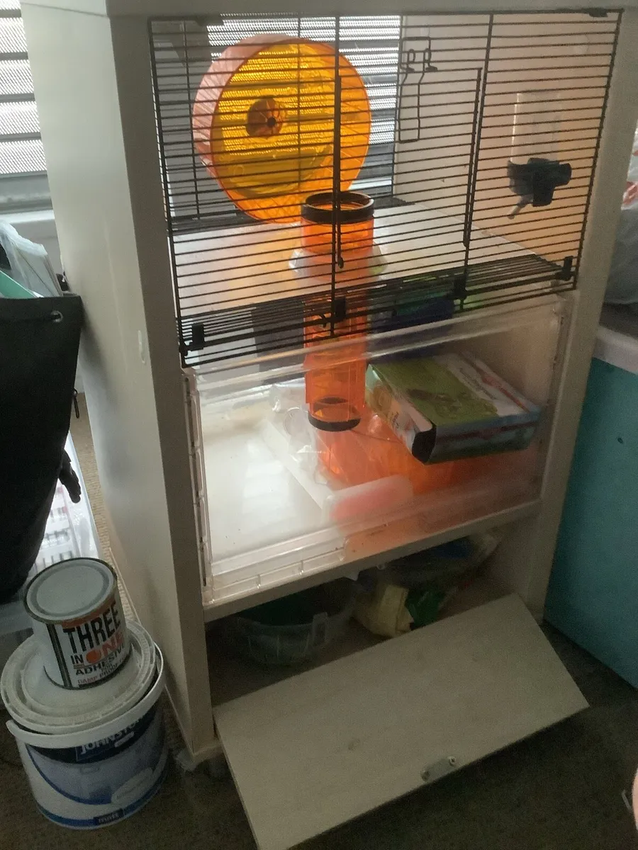 OMLET Hamster cage and accessories. - Image 2