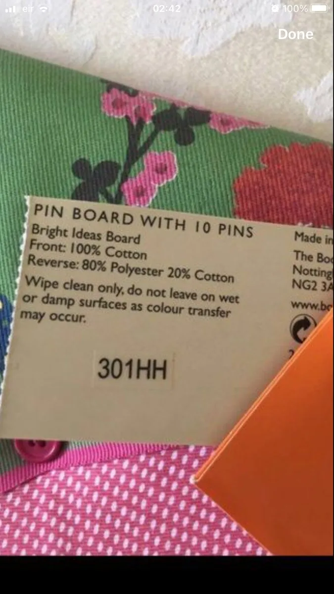 New board and pins €10 - Image 4