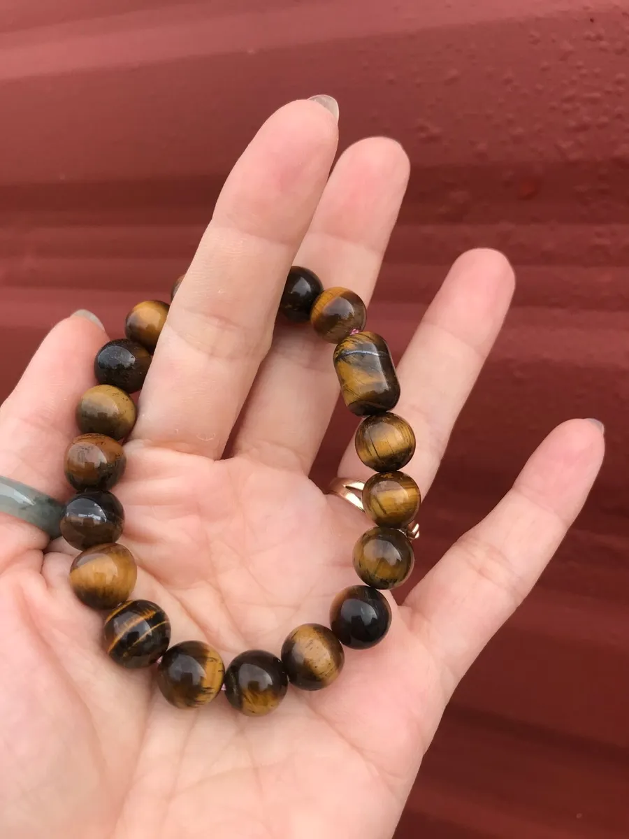 Natural tiger eye’s gemstone bracelet - Image 3