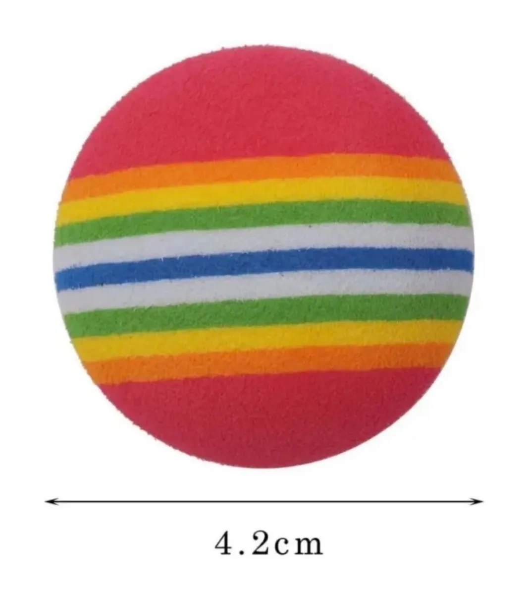 12 x Practice Golf Balls Foam Indoor/Outdoor NEW - Image 2