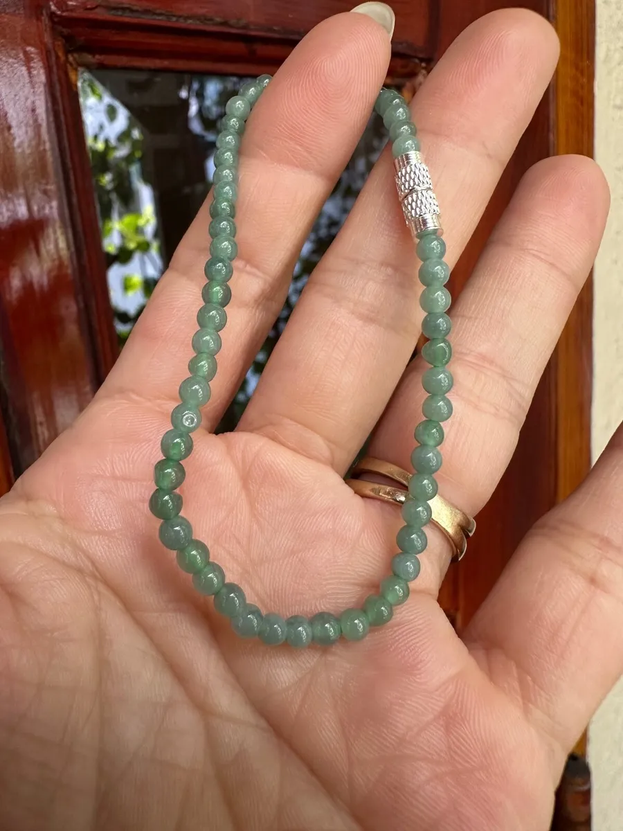 Grade A Guatemala jadeite Jade bracelet - Image 2