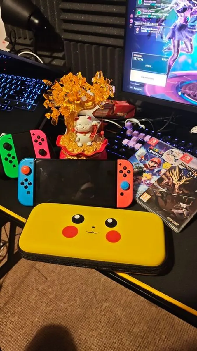 Nintendo Switch Oled + 512gb + Covers - Image 1