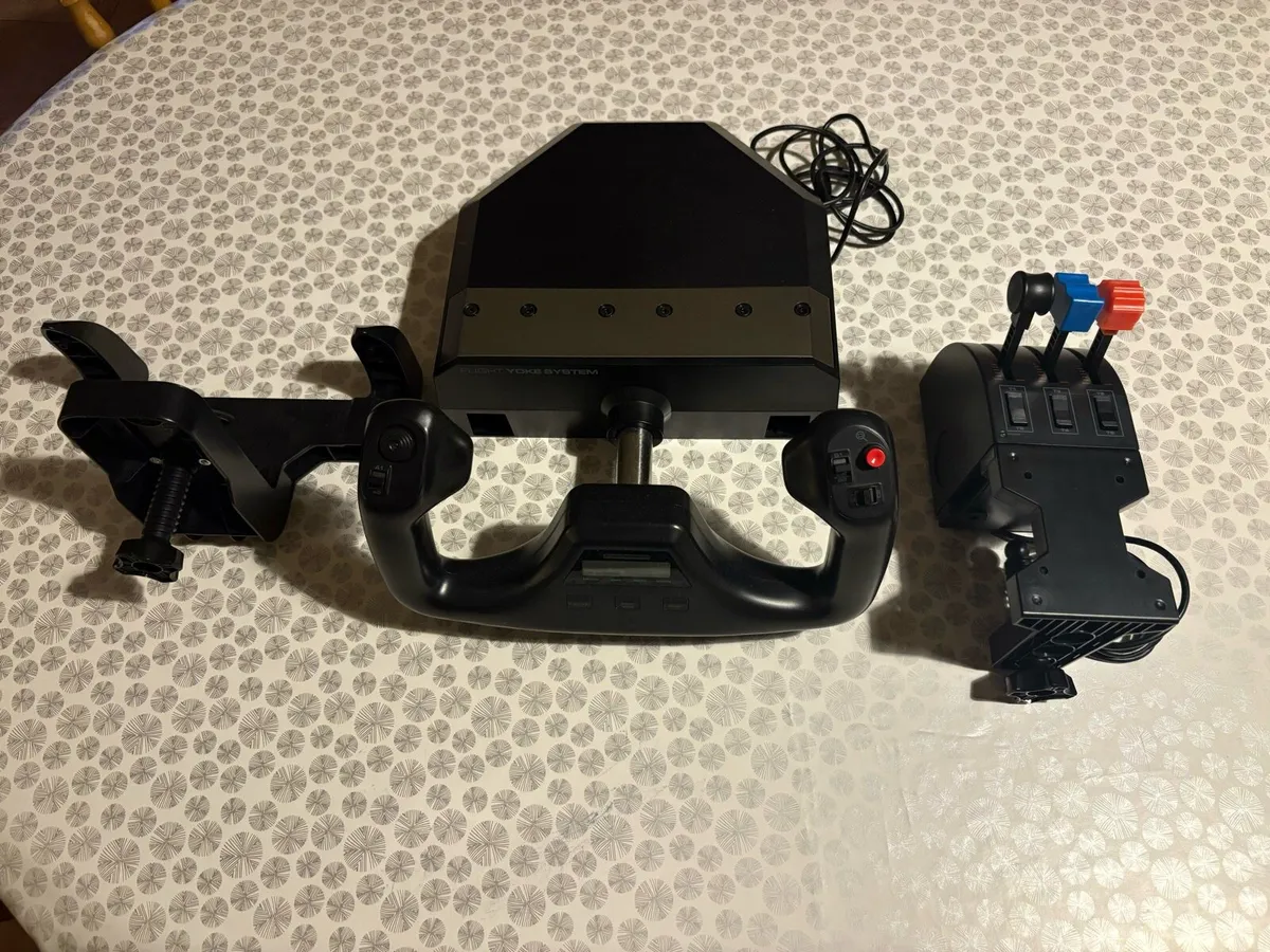 Logitech Flight Yoke System - Image 1
