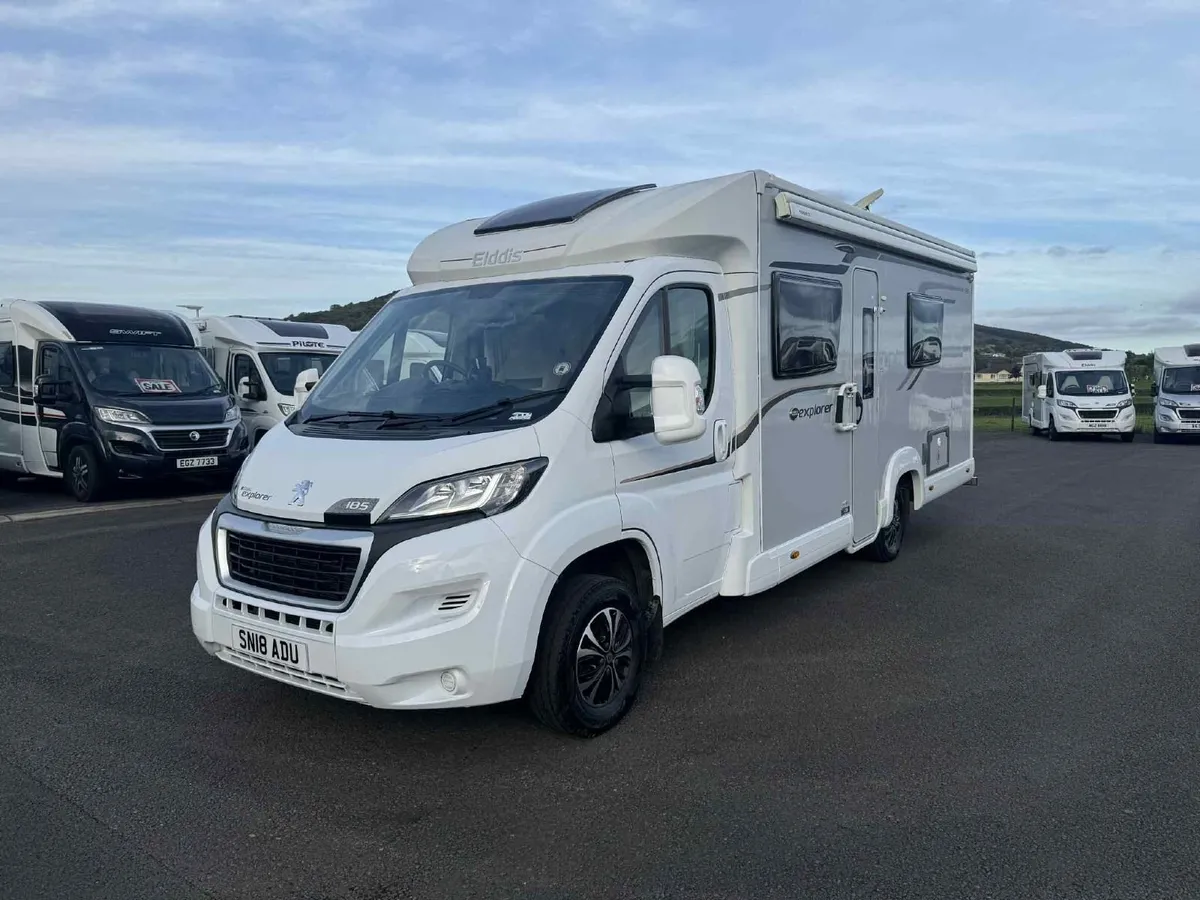 VAT QUALIFYIING 2018 ELDDIS EXPLORER 185 4 BERTH - Image 1