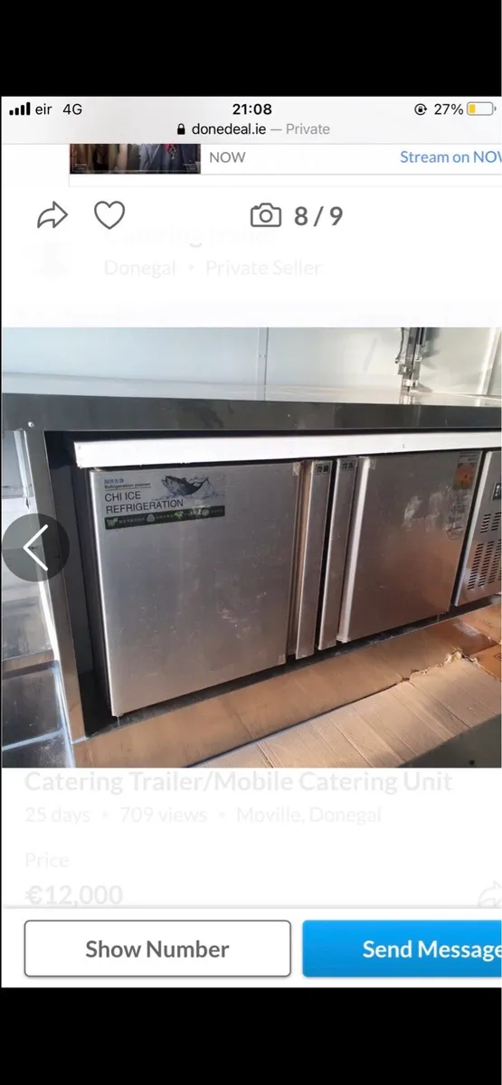 Food trailer brand new never used - Image 2