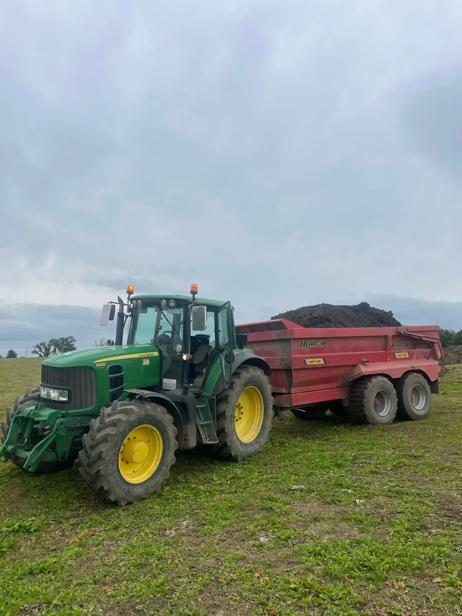 20T tractor and Dump trailer for hire - Image 1