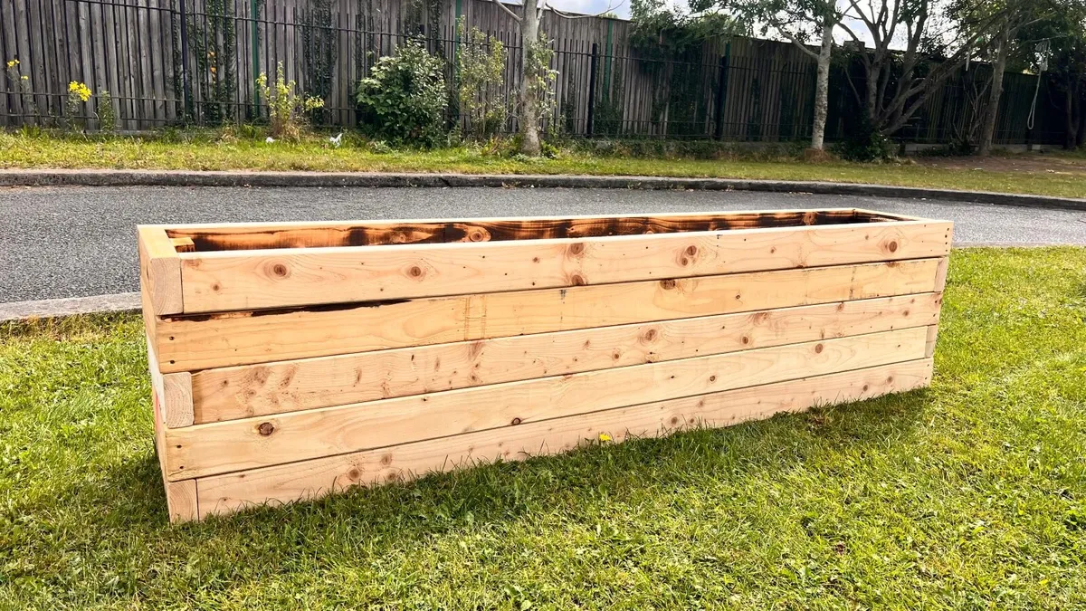 2 metres Raised Garden Bed, Solid Planter - Image 1