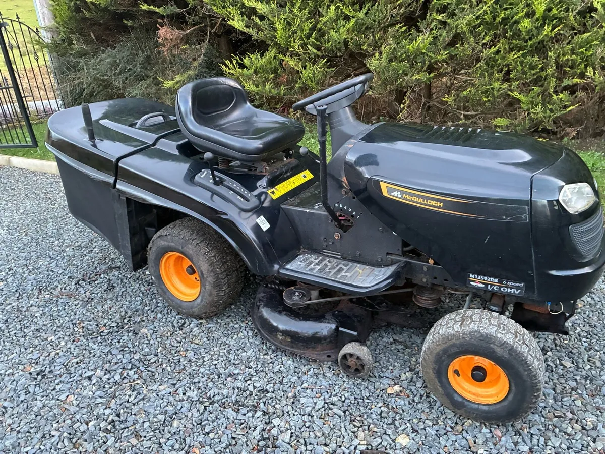 Mccullagh ride on mower - Image 1