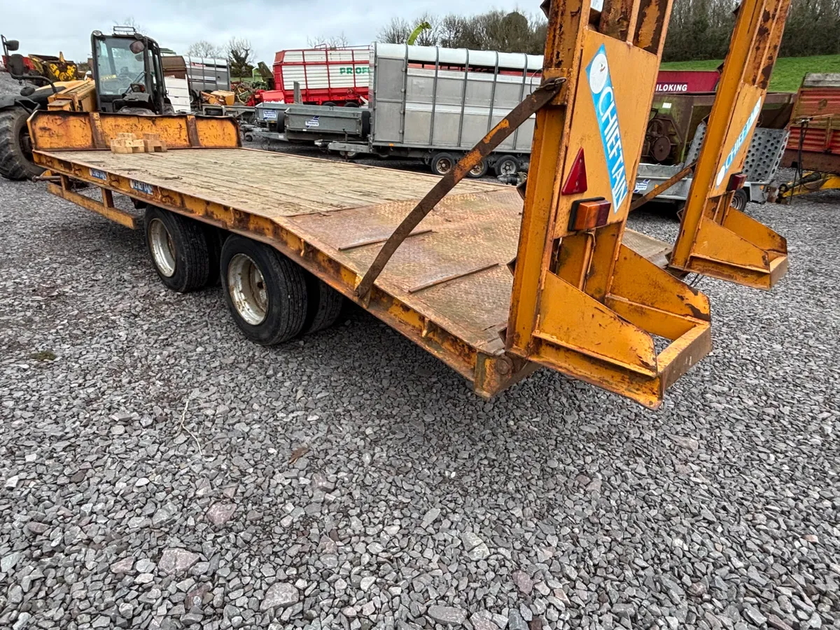 Chieftan  20ft low loader - Image 2