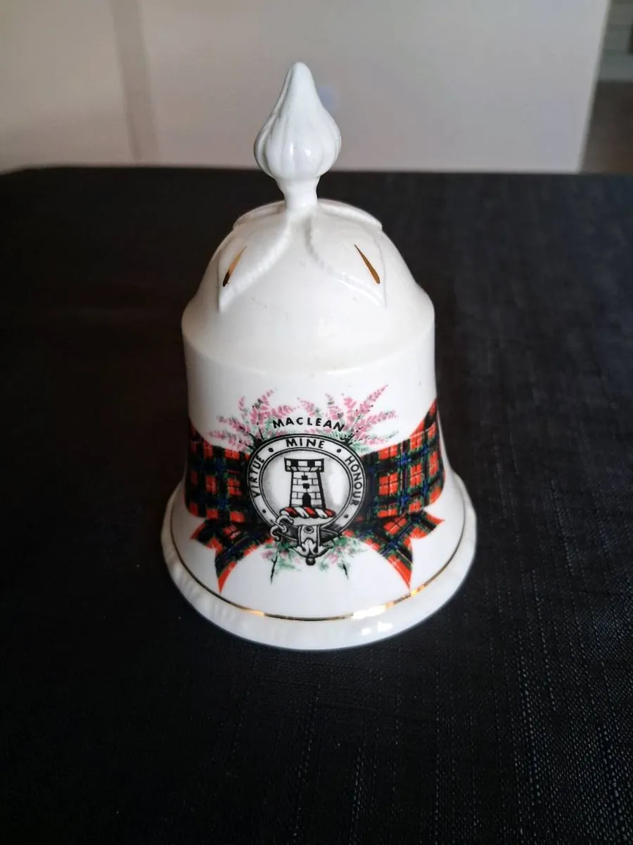 Scottish Fine Bone China Bell - Image 1
