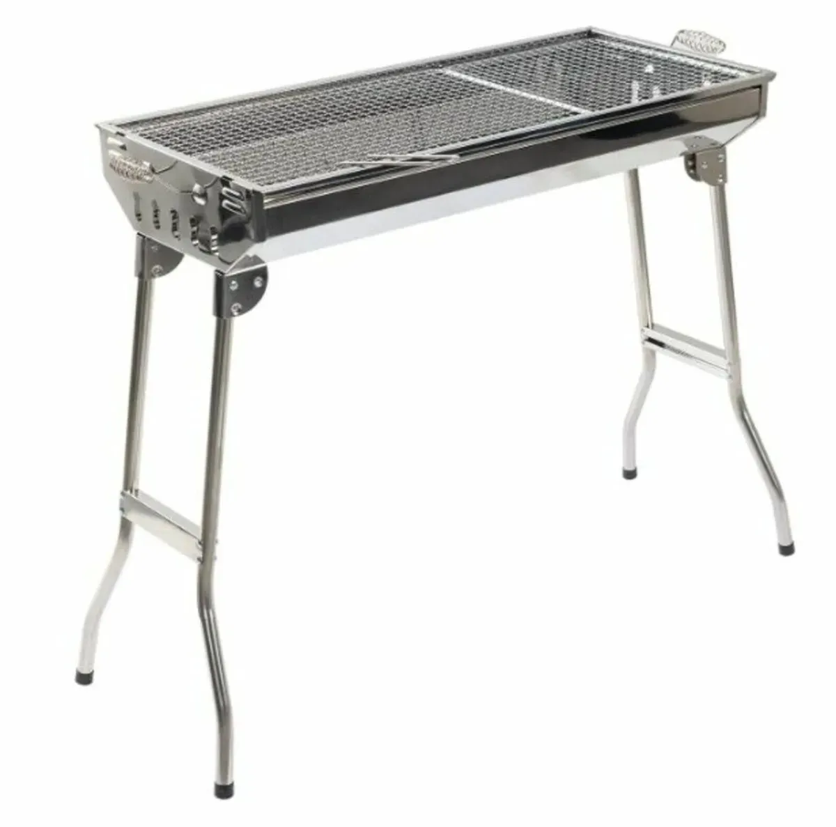 Portable Foldable Stainless Steel Barbecue Grill - Image 4