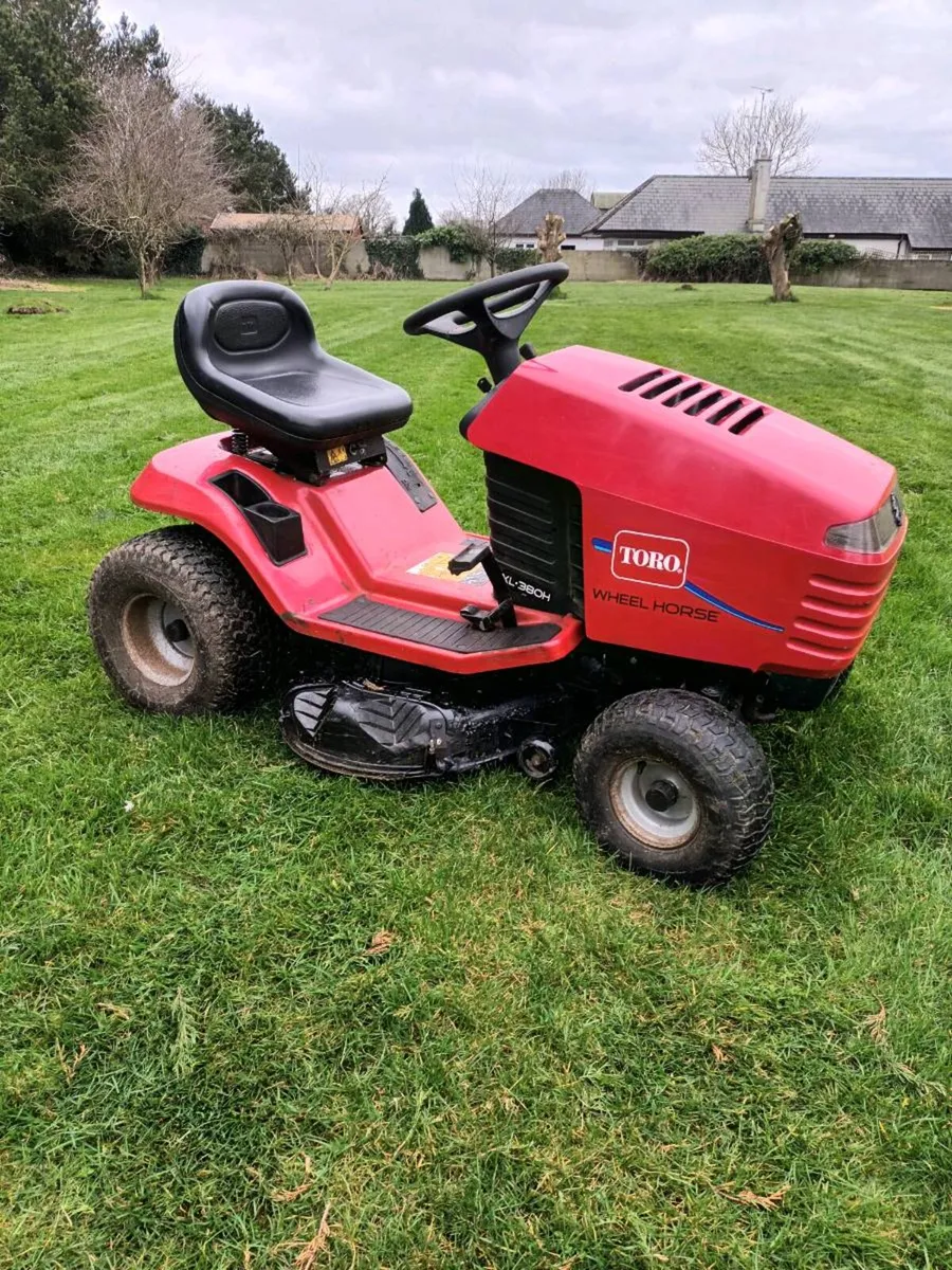 Toro Ride on Mower - Image 1