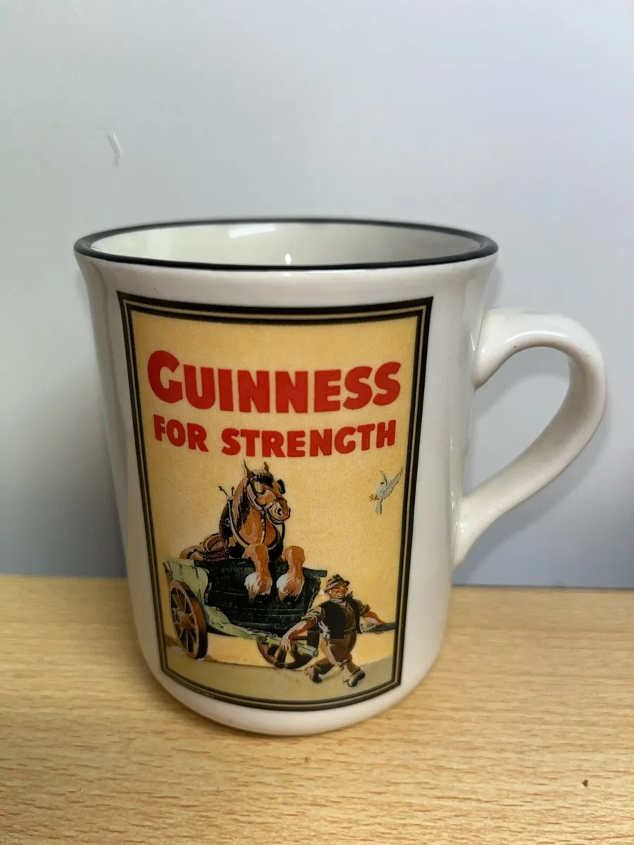 1990s Carrigaline Pottery Guinness Mugs - Image 3