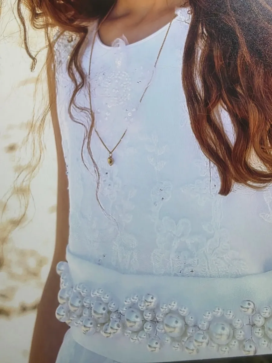 White First Communion Dress - Image 3