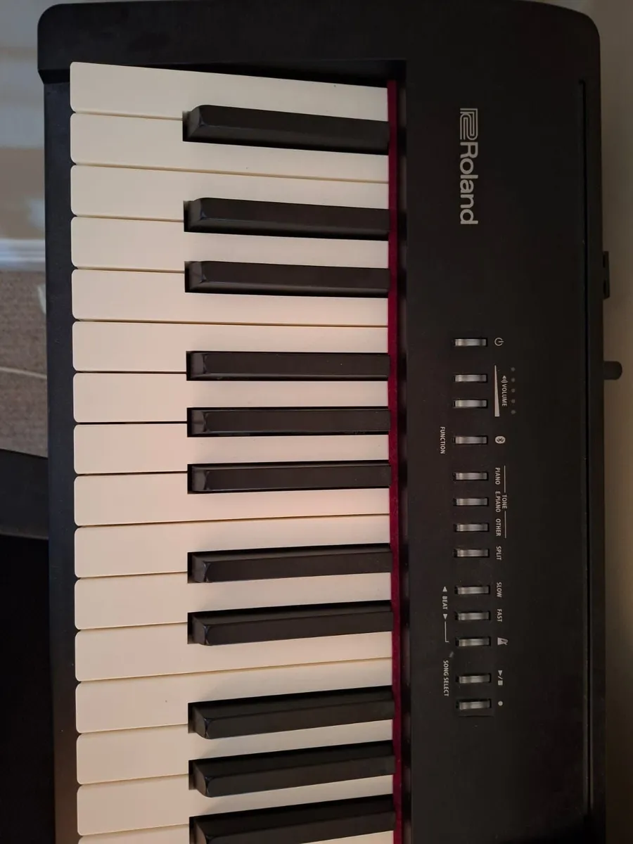 Roland PF-30 Digital Piano, Stand and Chair - Image 3
