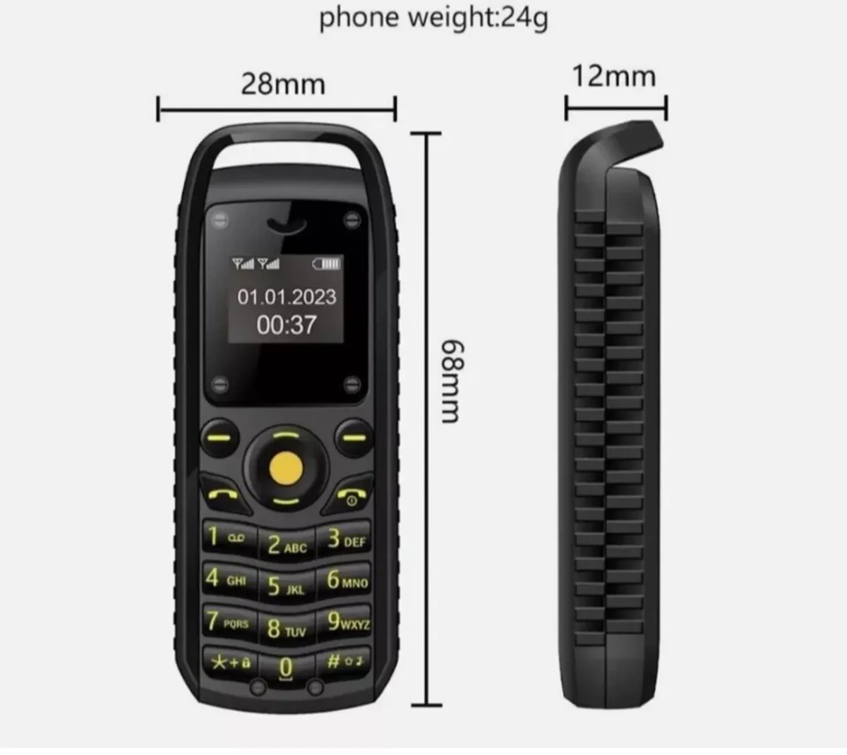 BM25 Smallest Mini Mobile Phone - Image 2