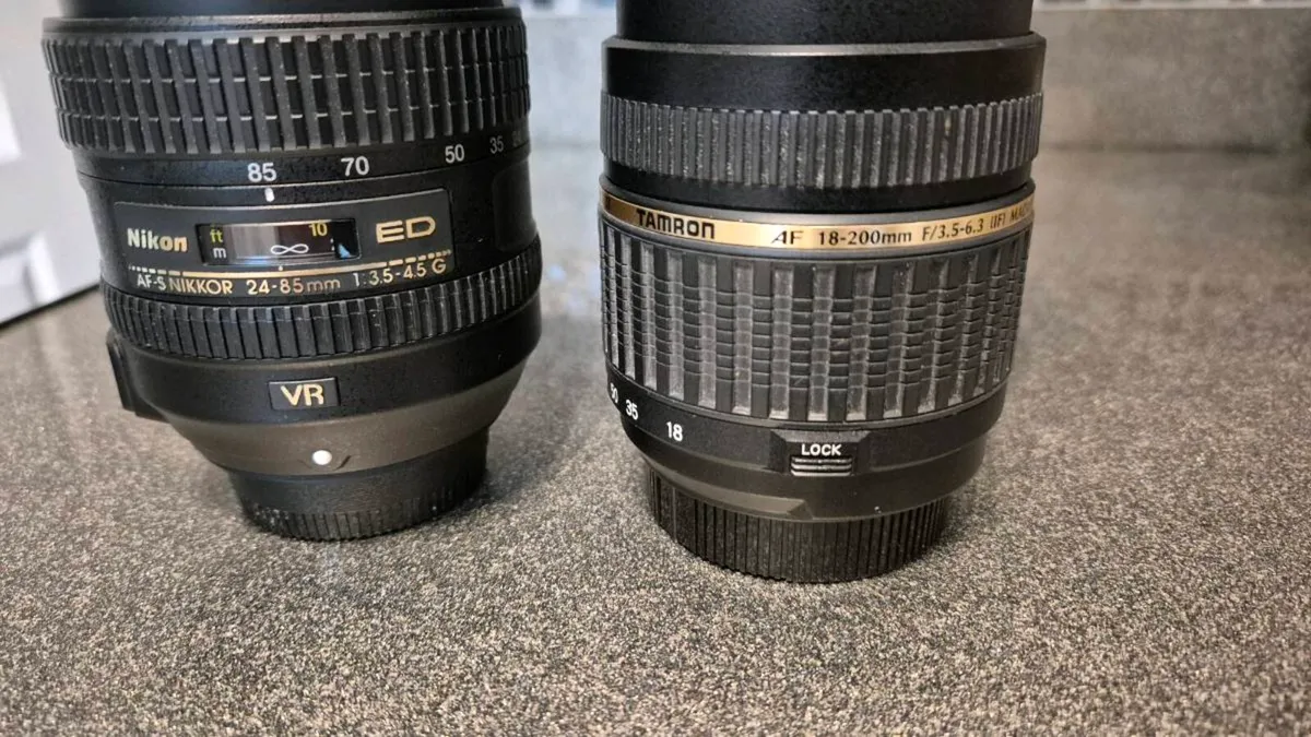 Nikon Lenses two only €300 - Image 2