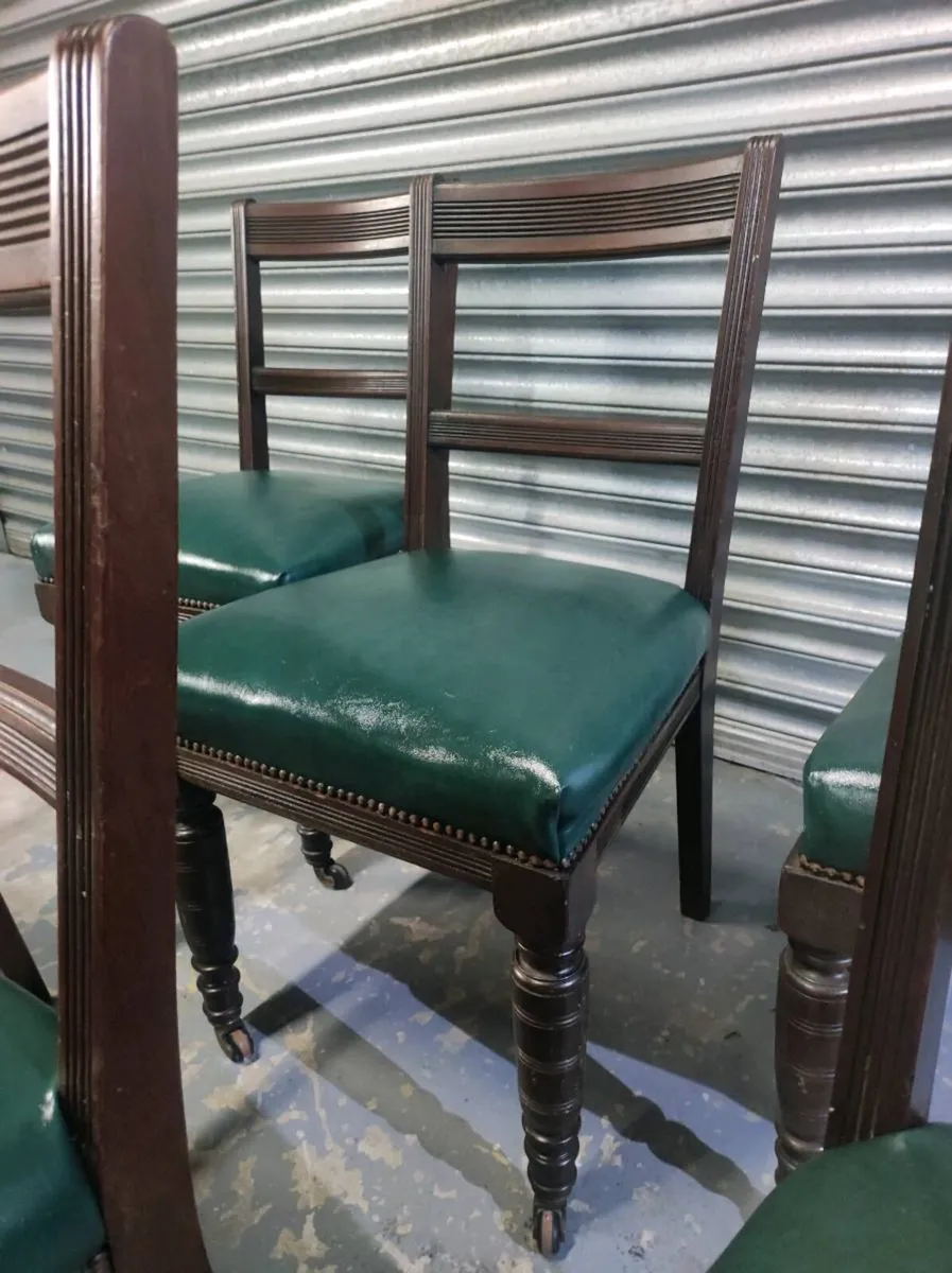 c.1910
Set of 6 Edwardian Antique dining chairs - Image 4