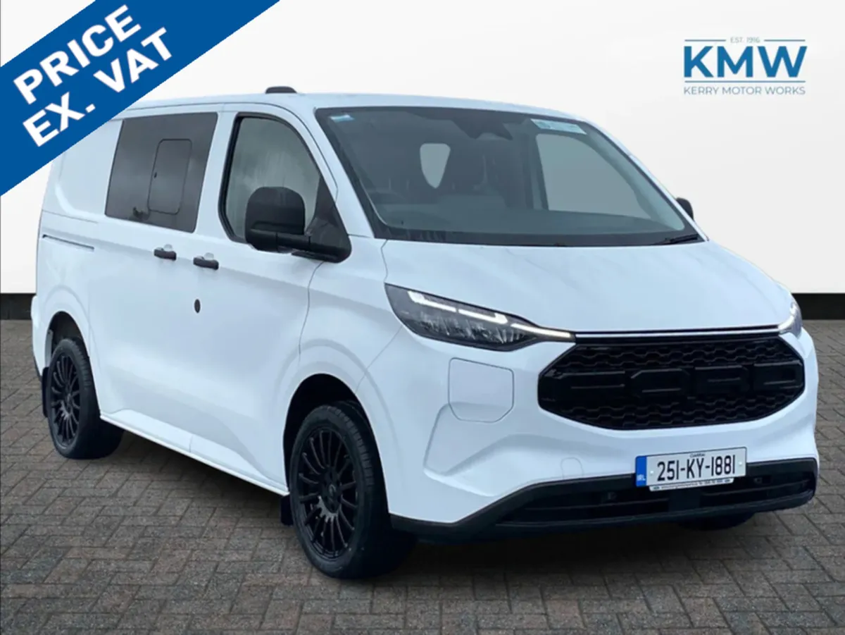 Ford Transit Custom 2.5 SWB Crew-Cab 232 BHP Auto - Image 1