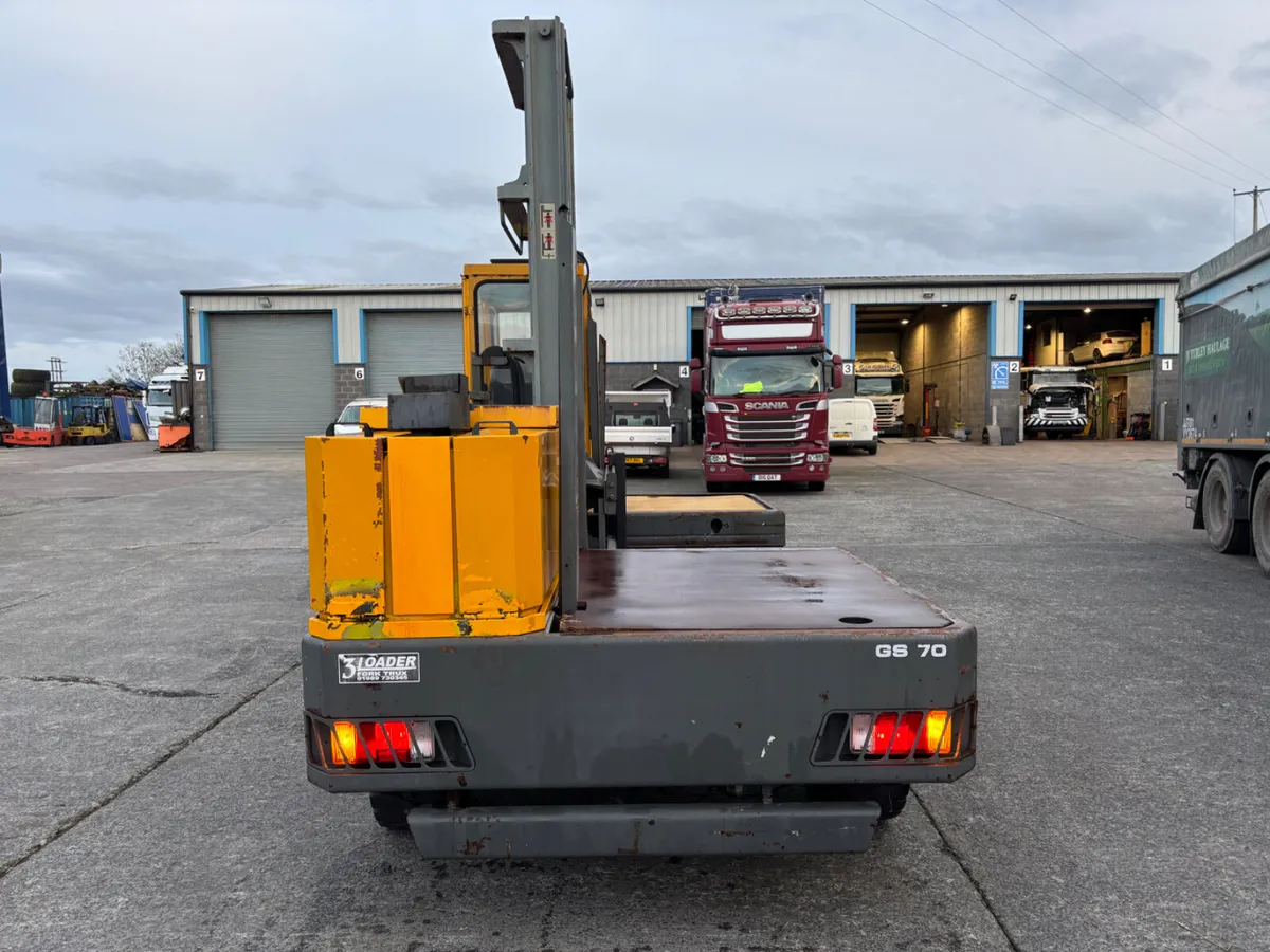 7 Ton  BAUMANN  Side loading forklift Low Hrs - Image 3