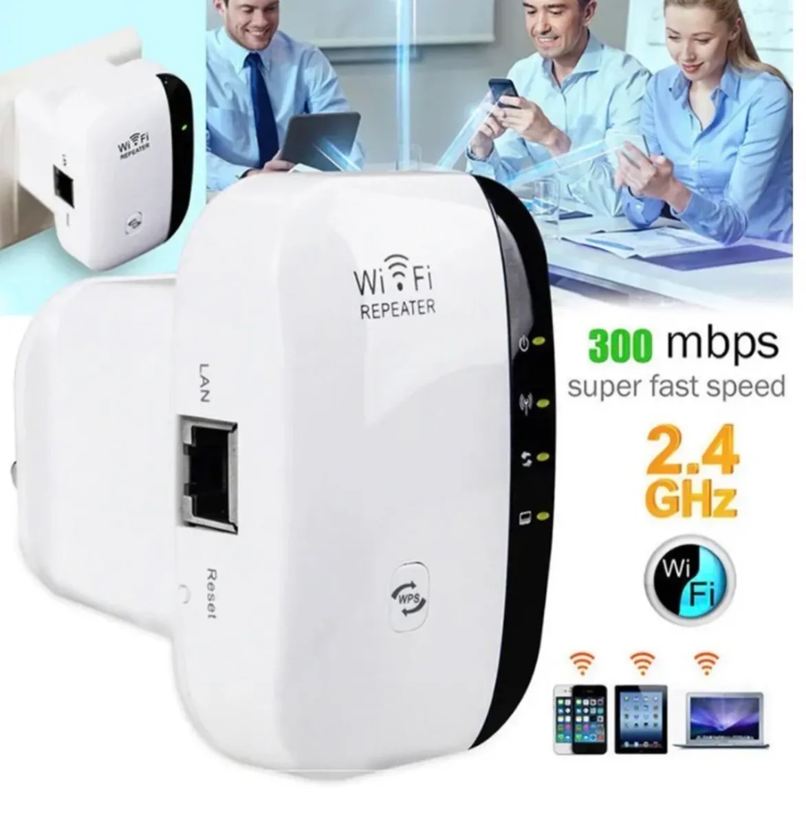 WiFi Signal Extender Range Booster Repeater NEW - Image 2