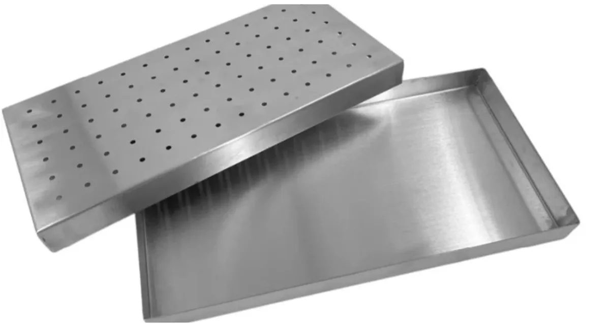 Home Bar Drip Tray Stainless Steel 12” x 6” NEW - Image 3