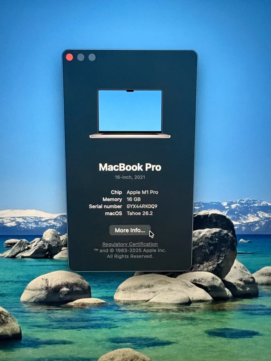 Apple MacBook Pro 2021 M1 | 16 inch - Image 3