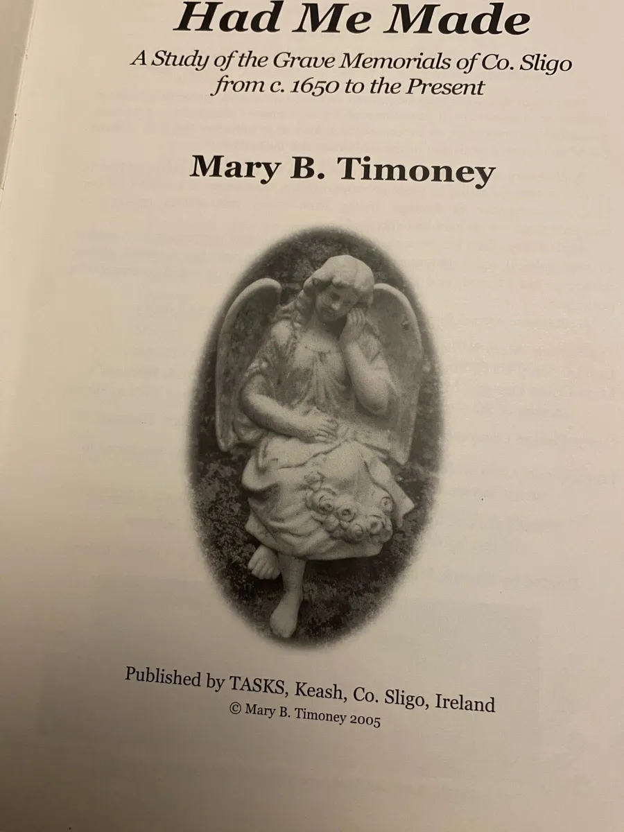 Had Me Made-Study of Grave Memorials in Sligo - Image 2