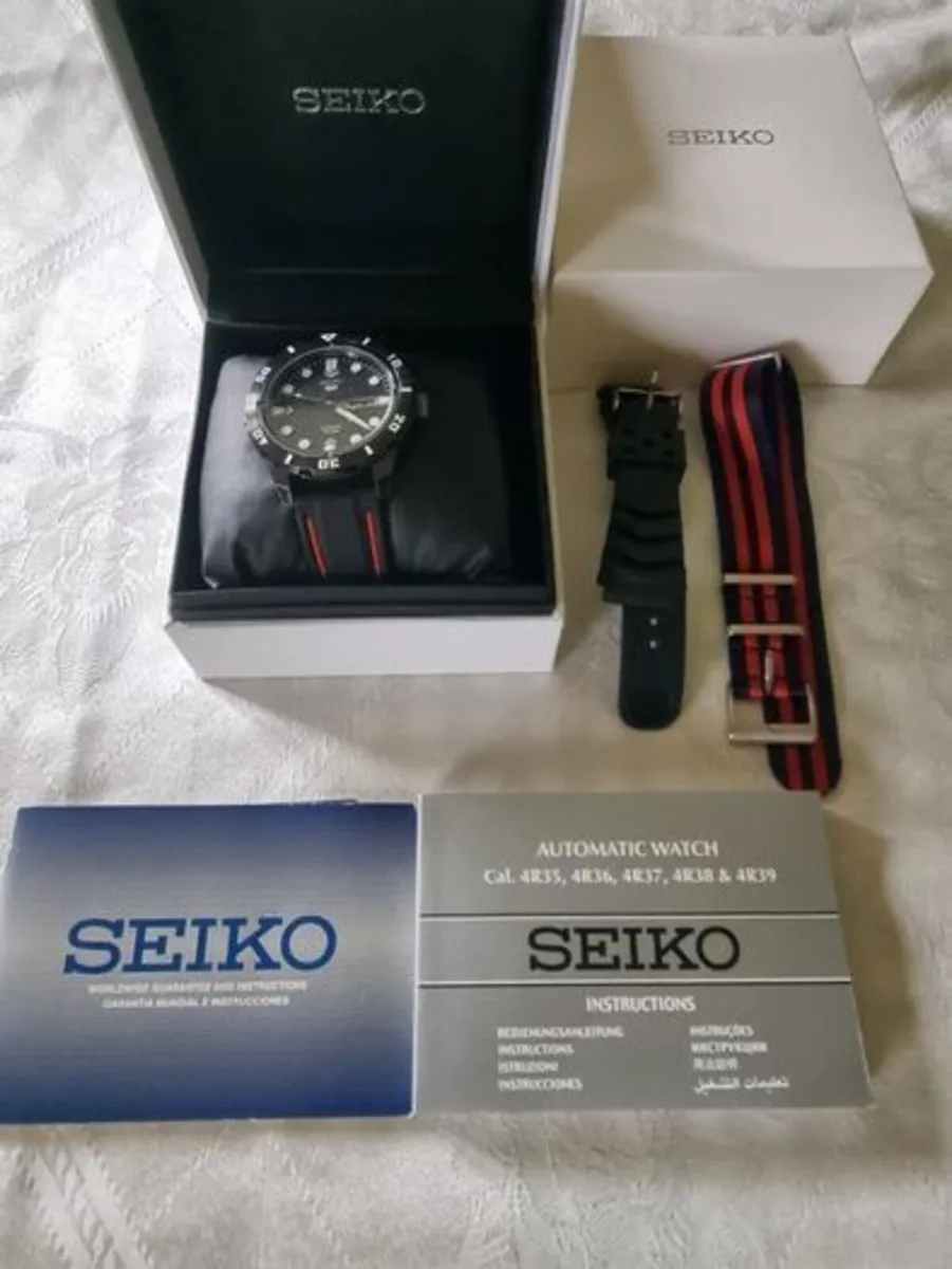 Seiko 5 Sports Limited Edition Automatic Watch - Image 1