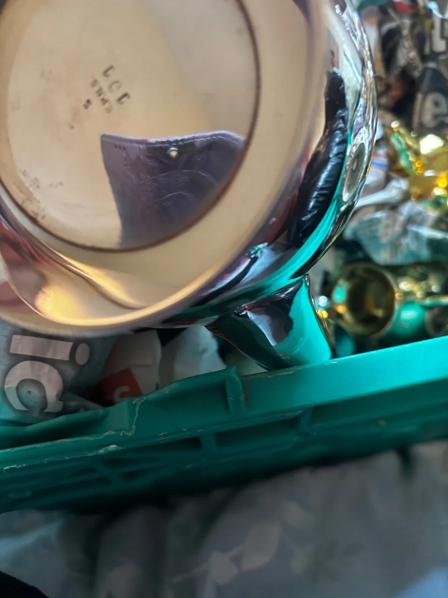 Sliver coffee & teapot with sugar bowl & jug - Image 3