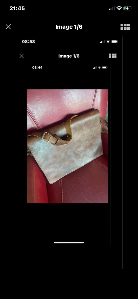 Quality Leather Satchel/ Laptop Bag - Image 1