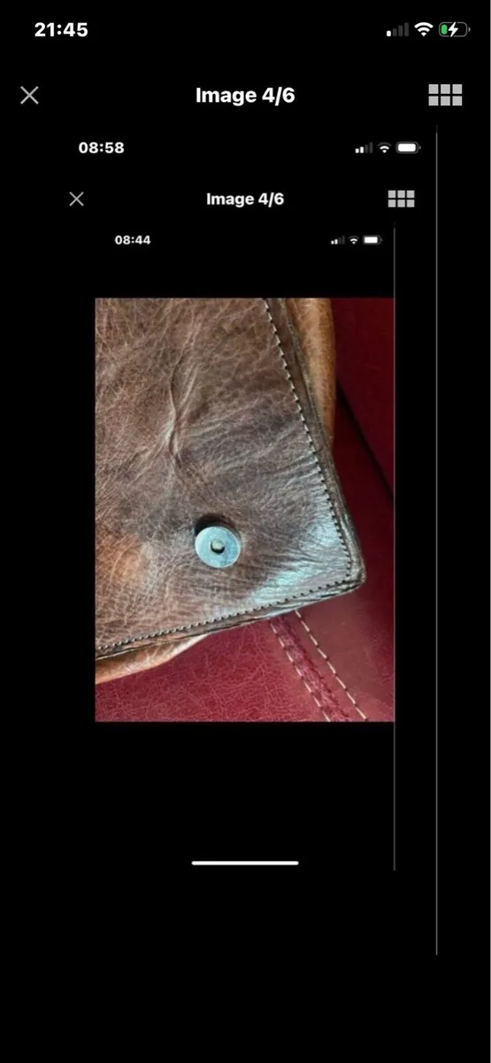 Quality Leather Satchel/ Laptop Bag - Image 4