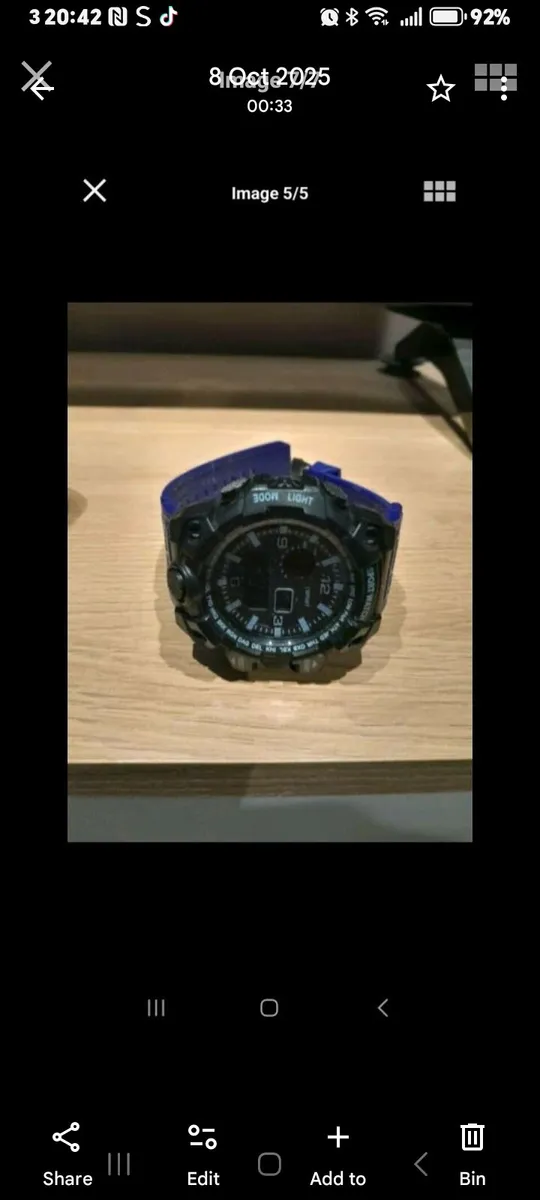 2 sports watches digital face - Image 2