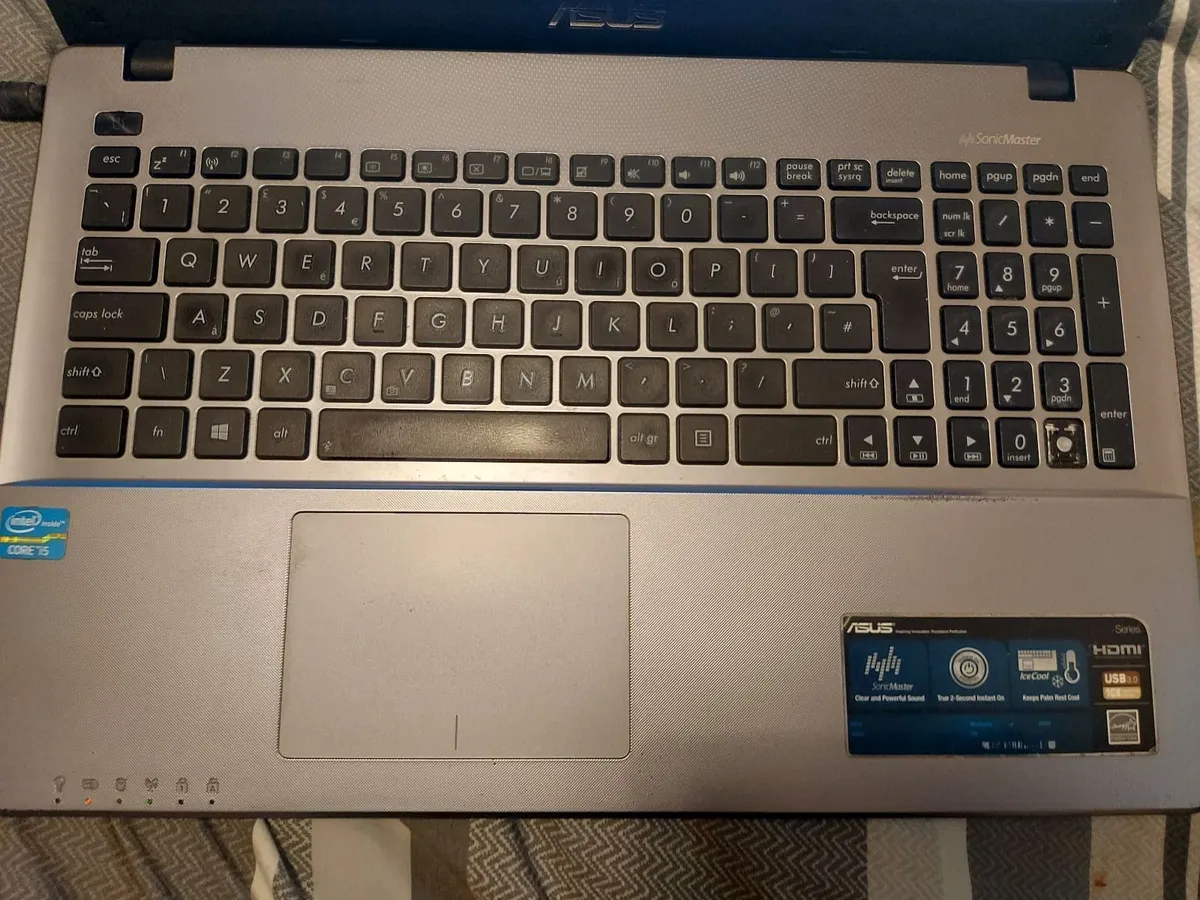 ASUS X550C 15.6 inch Laptop, 4GB Ram, 680GB HDD, - Image 2