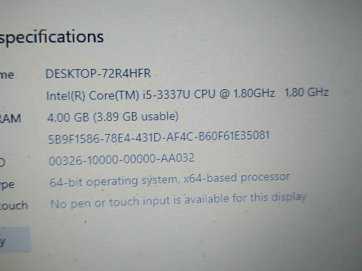 ASUS X550C 15.6 inch Laptop, 4GB Ram, 680GB HDD, - Image 4