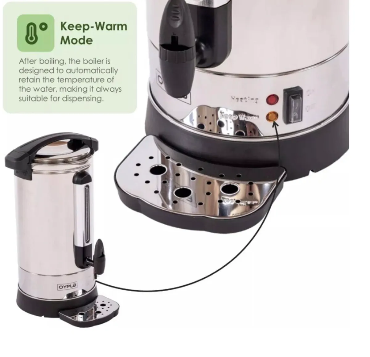 10Litre Electric Hot Water Boiler Catering Urn NEW - Image 4