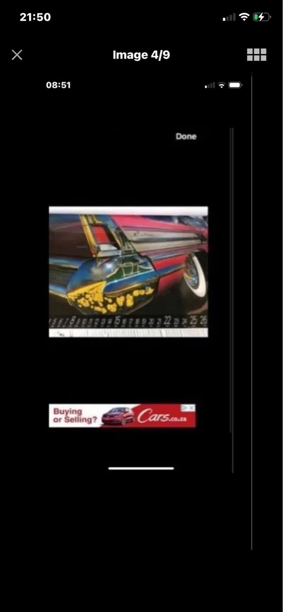 1991 US Classic Cars Calendar - Image 4