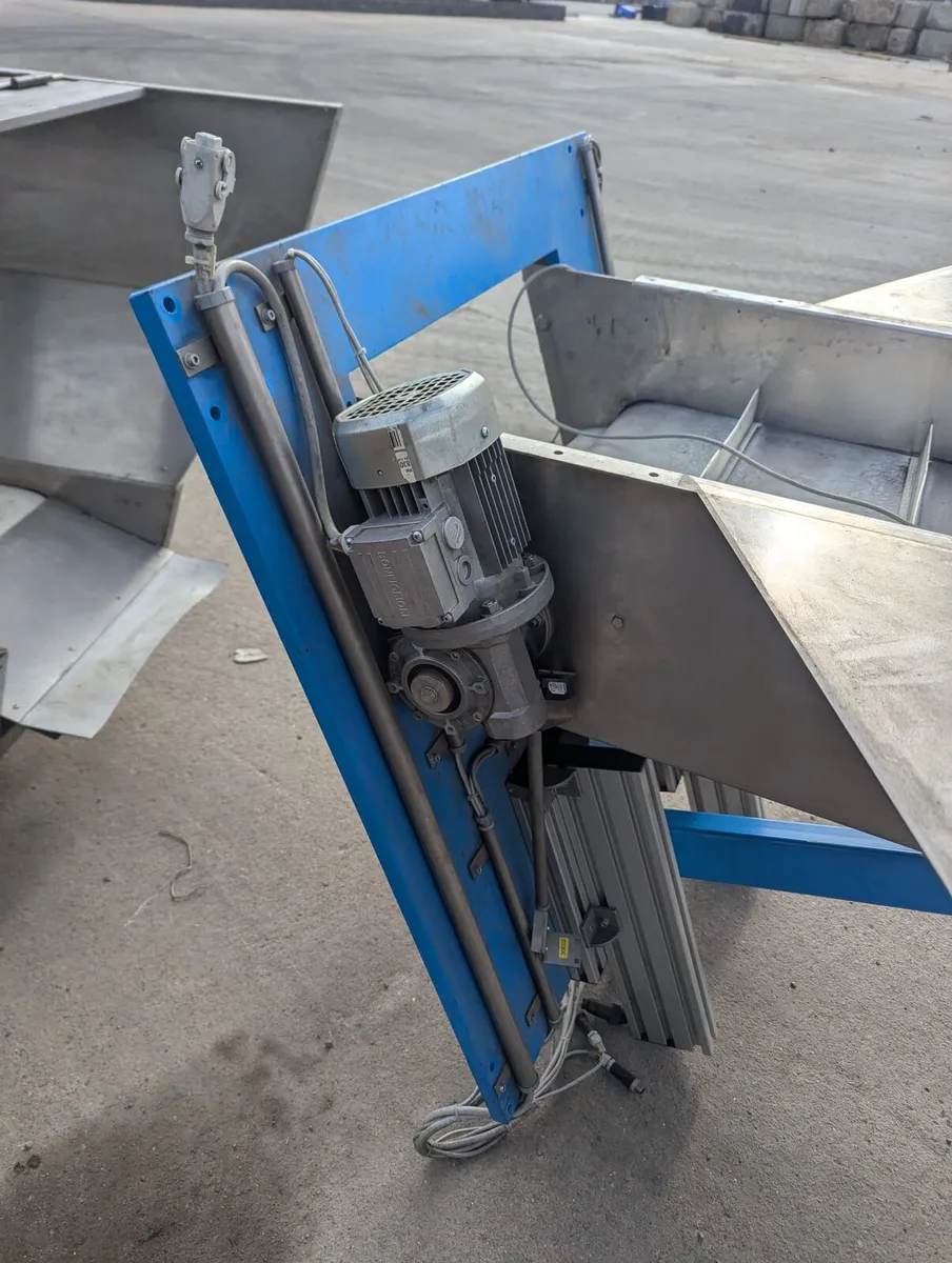 Stainless steel conveyor belt and Hopper - Image 3