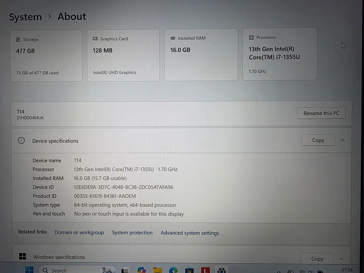 Lenovo T14 - Image 3