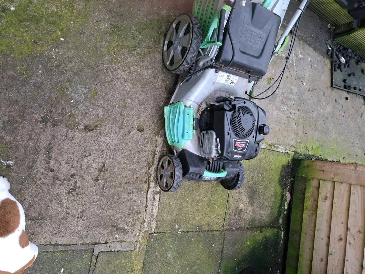 florabest  lawnmower   push - Image 1