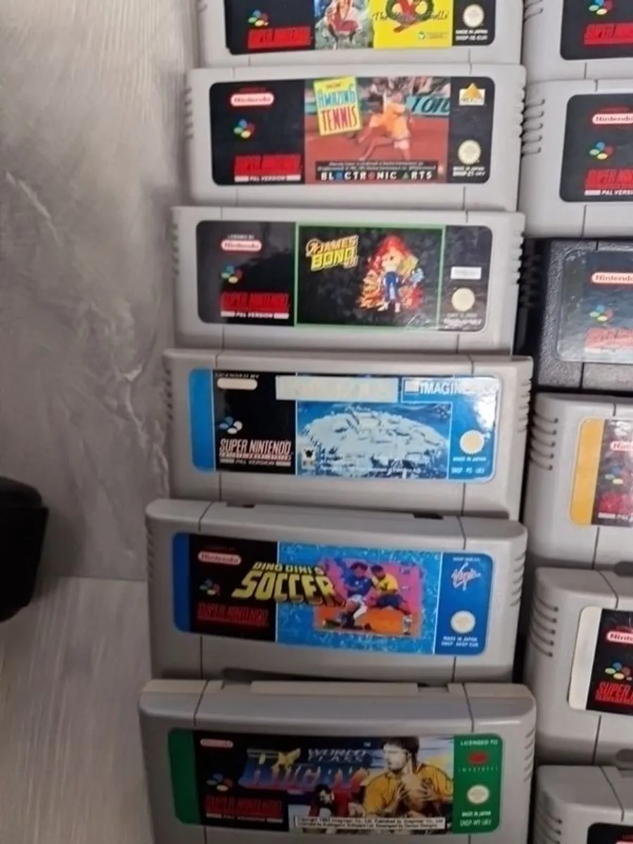 Snes updated 25/01/26 Super Nintendo Arcade Retro games Original - Image 4