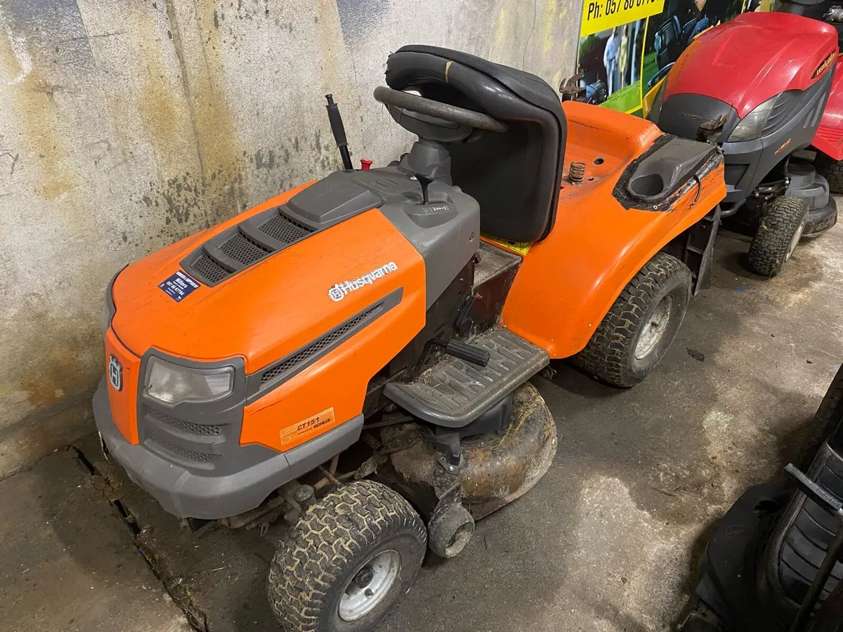 Husqvarna CT151 ride on mower - Image 1