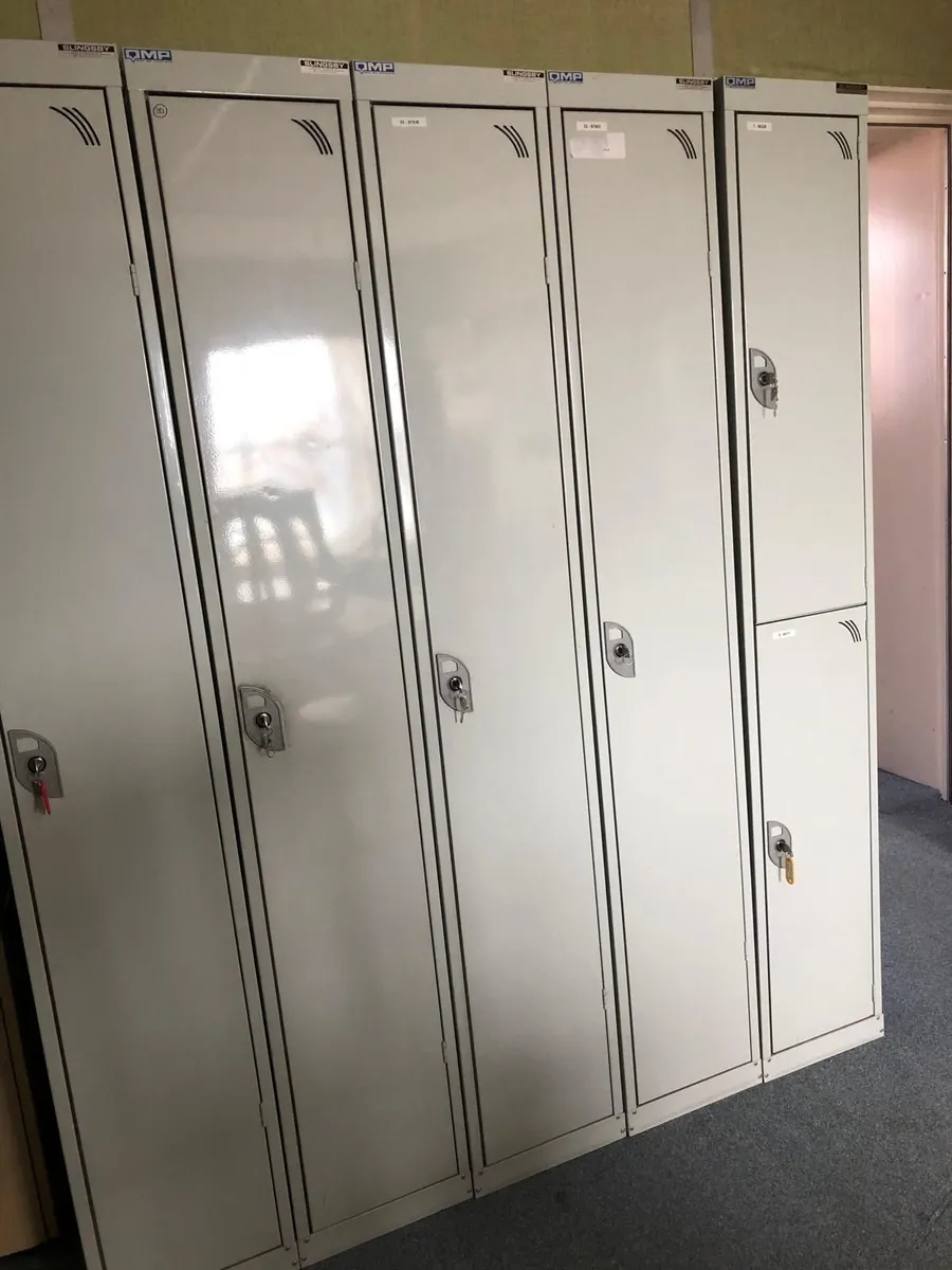 Preowned QMP Single Compartment Lockers - £70+VAT