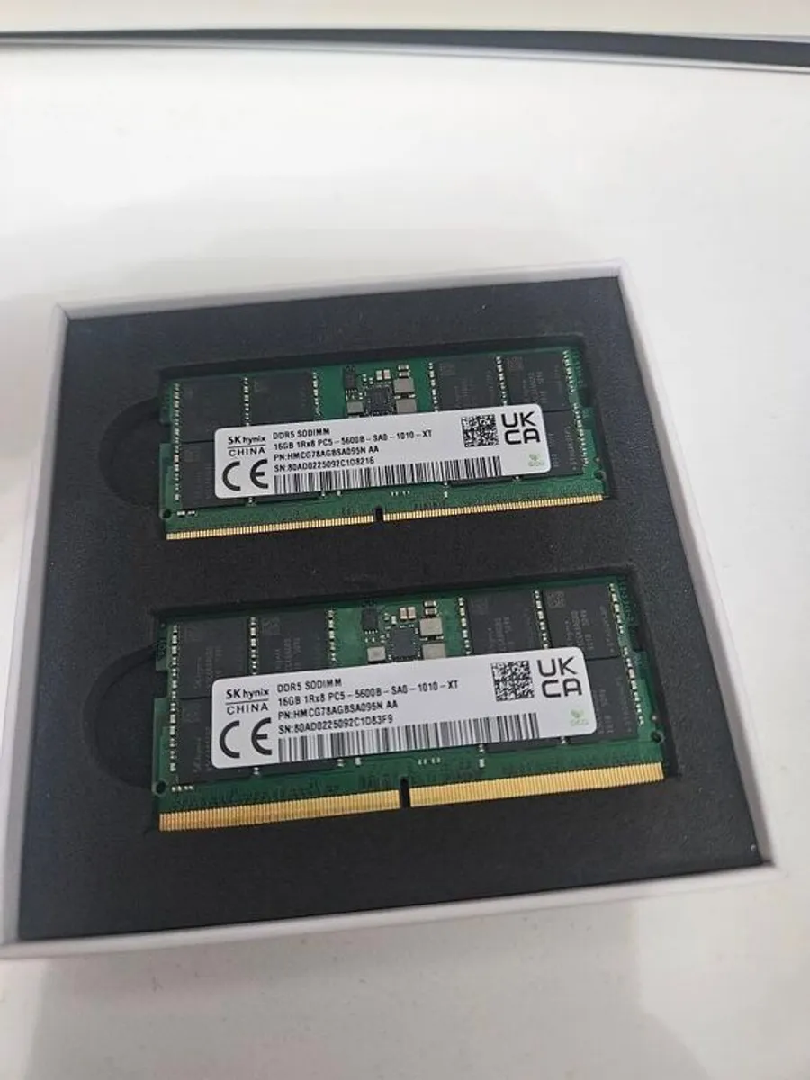 ddr5 Sodimm 32GB 5600Mt (2x16GB SK Hynix)