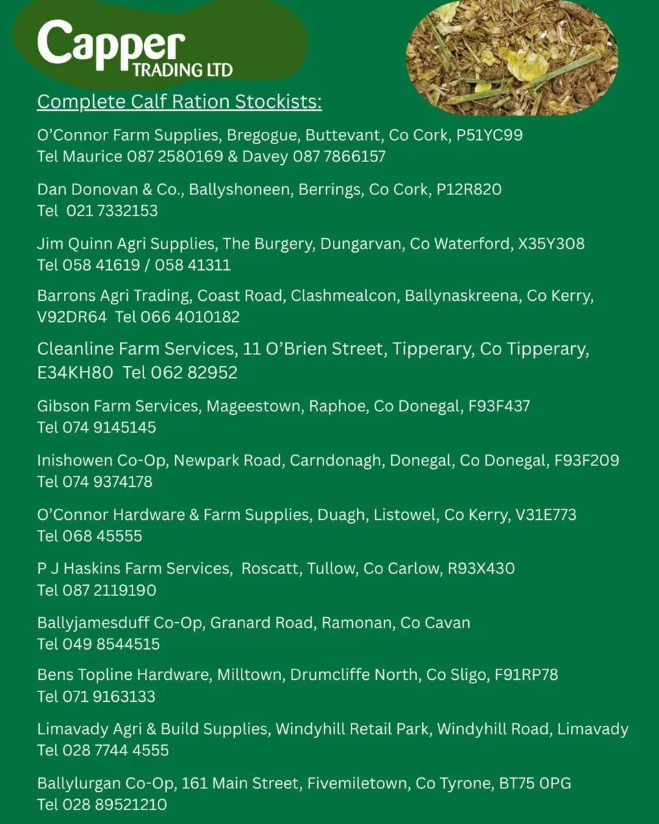 Complete Calf Rations/ Feed / Diet / Meal - Image 4