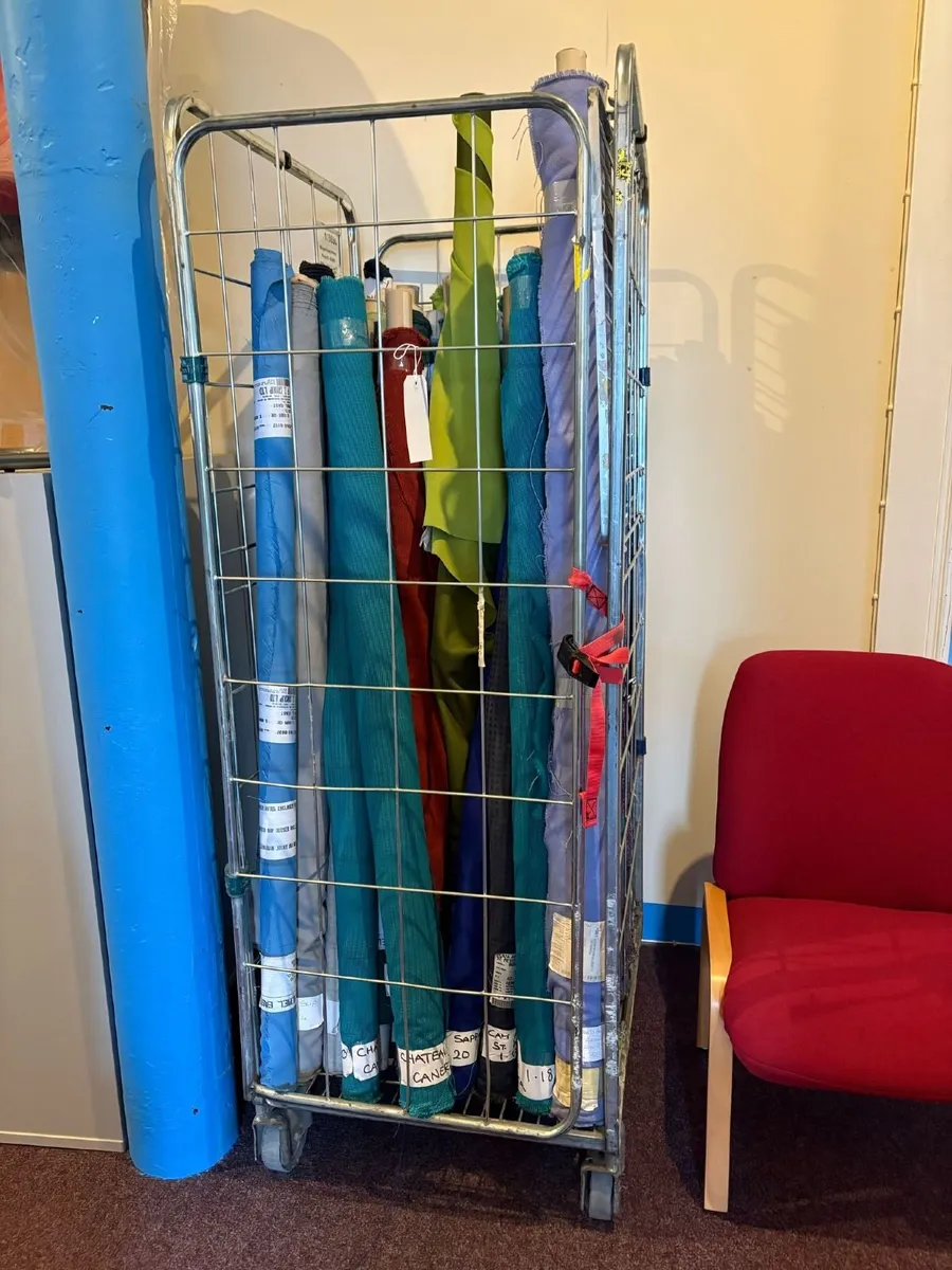 Rolls of coloured fabric - £5+VAT/metre - Image 2