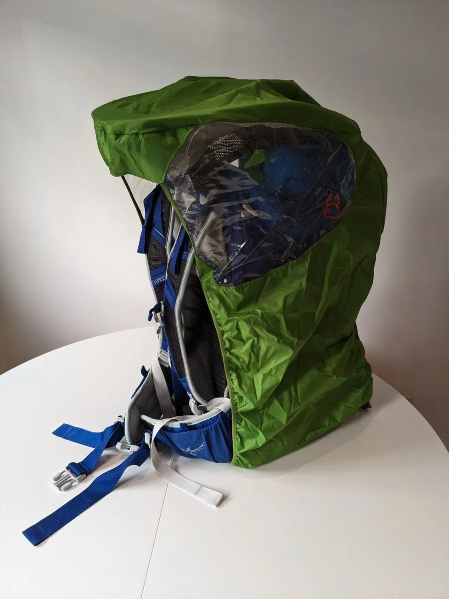 Pristine Osprey Poco LT Child Carrier + Raincover - Image 4
