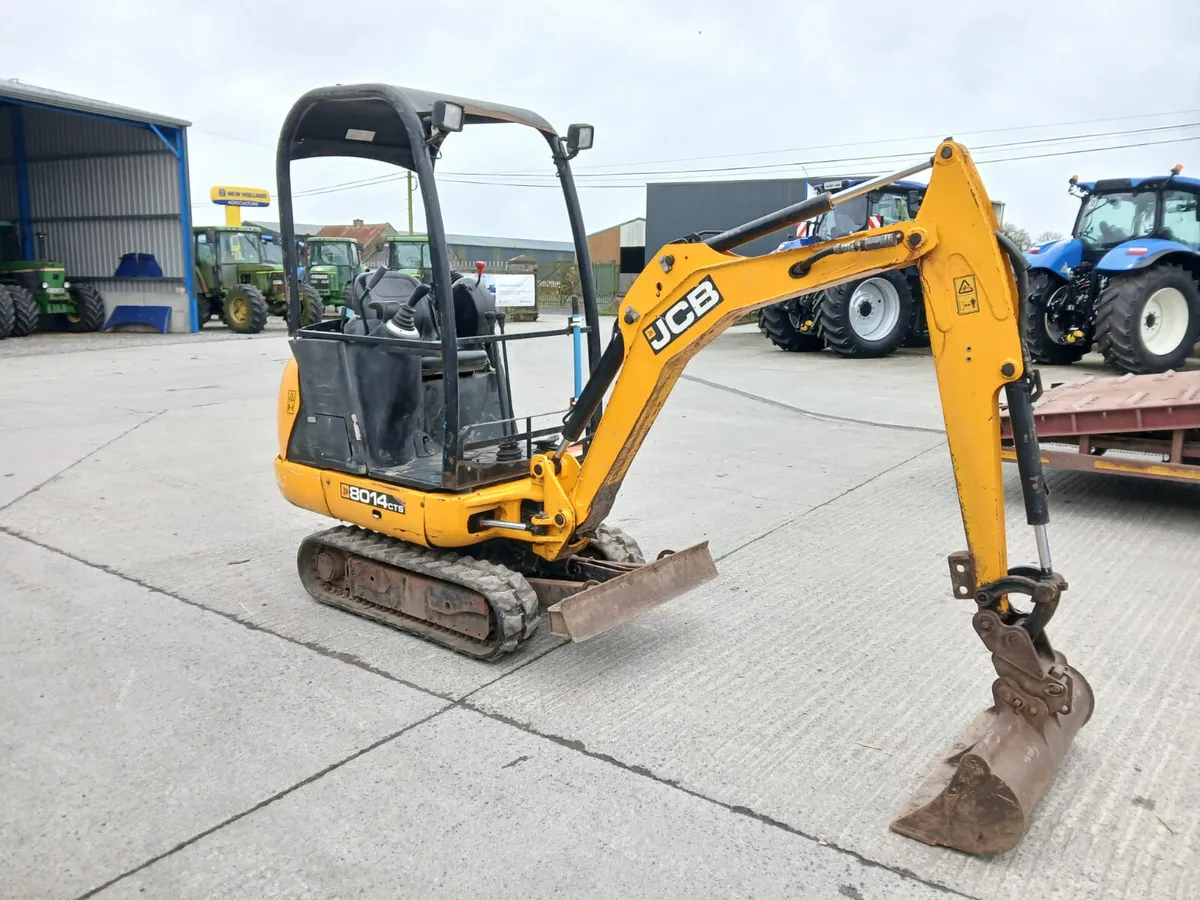 JCB 8014 Mini Digger - Image 3