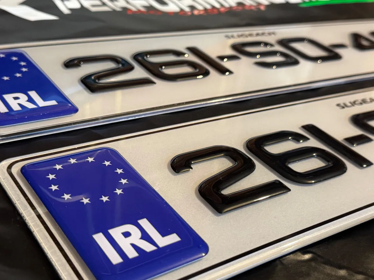 Gel number plates - Image 1