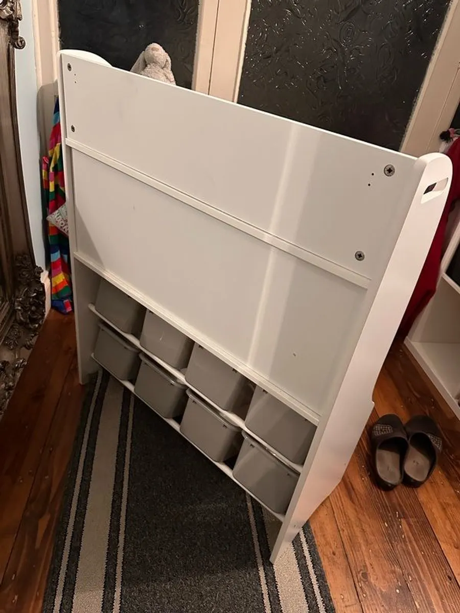 JoJo Maman BeBe White Toy Sorter - Image 3